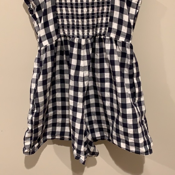American Eagle Gingham Pin Up Romper - Women’s Size XS - Picture 7 of 8
